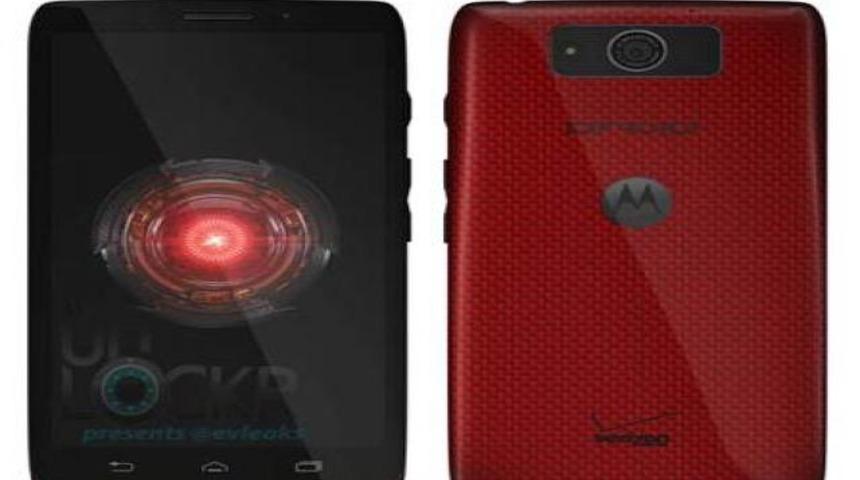 Kırmızı renkli Motorola Droid Ultra