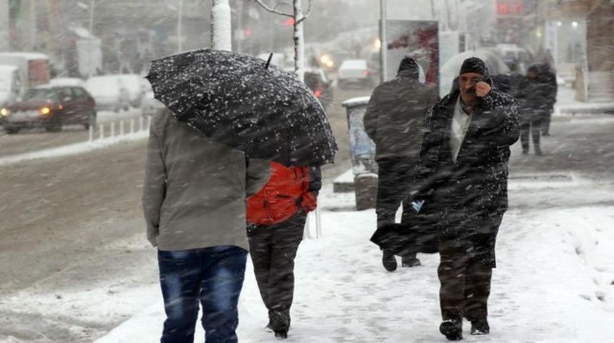 Kış geri geldi; sıcaklık 12 derece azalacak