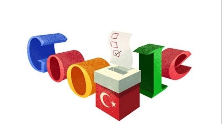 Google'dan yerel seçimler için doodle