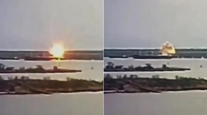 Son dakika: Sivil gemiyi füze ile vurdular! Rusya’nın Mariupol kuşatmasında şok görüntüler…