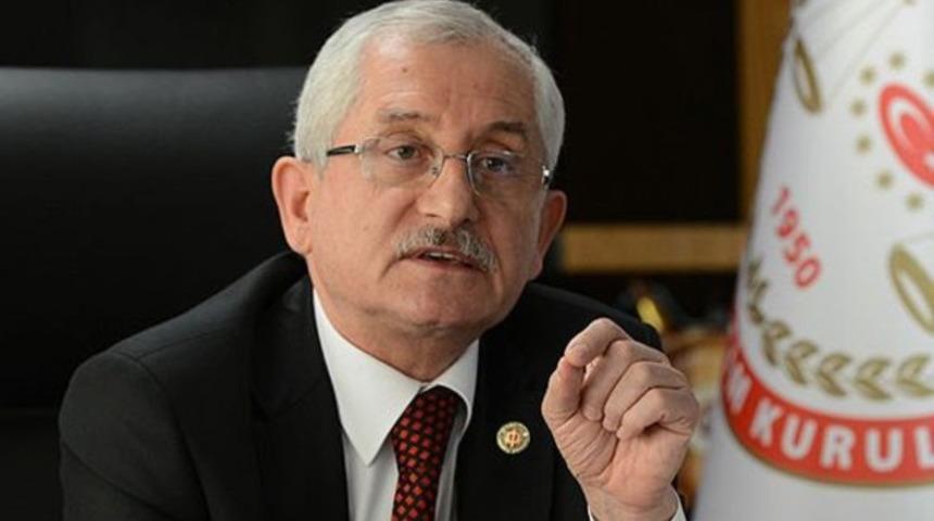 YSK Başkanı'ndan tutanak açıklaması