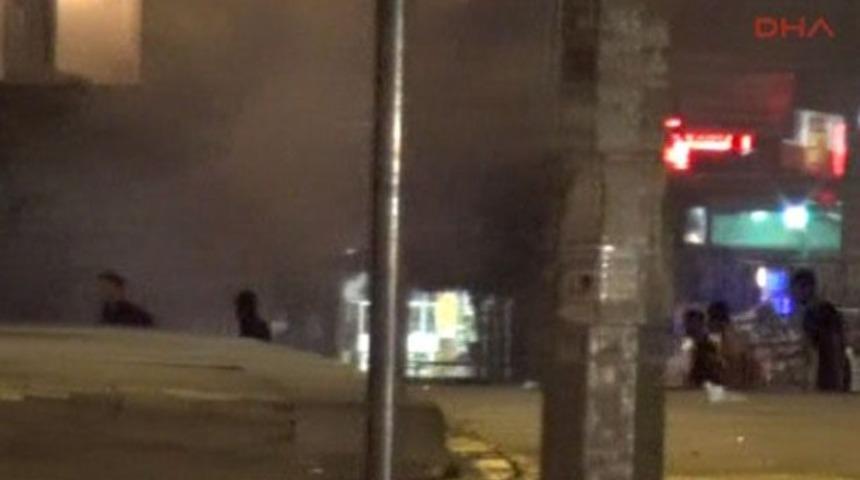 Sancaktepe'de polis m&uuml;dahalesi!