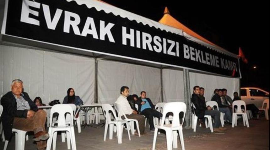 'Evrak hırsızı bekleme' &ccedil;adırı