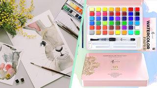 Hem amatör hem profesyonel resimleri renklendirebileceğiniz en iyi suluboya markaları