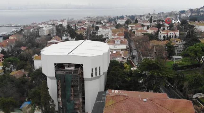 Tarihi 1870’li yıllara dayanıyor! Büyükada’da Tarihi Hacopoulus Köşkü’nde restorasyon çalışmaları devam ediyor