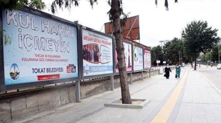 Tokat Belediyesi'nden 'ka&ccedil;ak su' ilanı