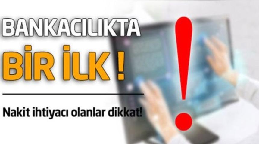 Bank Pozitif İlk Defa Şubelerle Uğraşmadan Tamamen İnternet Üzerinden İhtiyaç Kredisi Veriyor! 