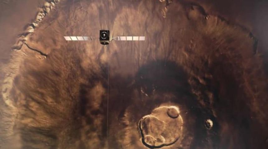 Mars &uuml;zerinde nefes kesen u&ccedil;uş