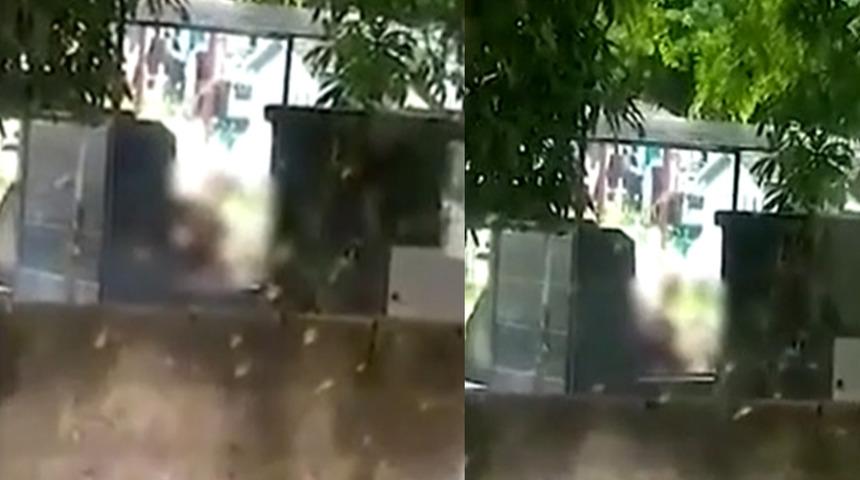 Gören bir daha baktı! Mezarlıkta cinsel ilişkiye giren çift tepki çekti