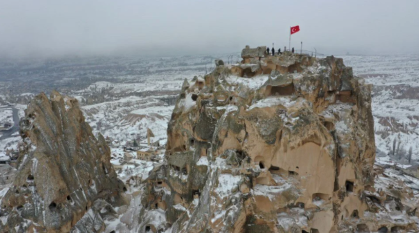 Kapadokya, Şubat ayında turistle doldu! 83 bin 432 turist bölgeyi gezdi