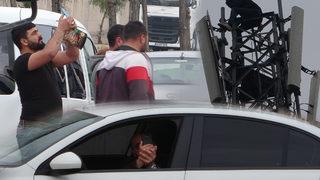 Gören telefona sarıldı! 30 metrelik baz istasyonuna ikinci kez çıktı, sebebi ise...