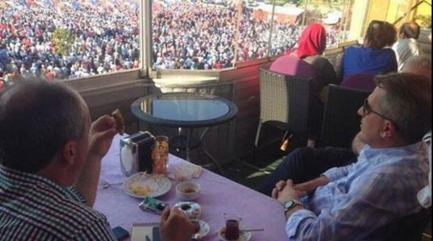 CHP'li İnce Erdoğan'ı böyle dinledi