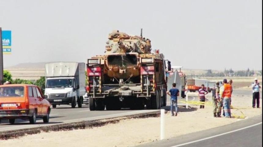 Suriye sınırına yığınak yapıyoruz