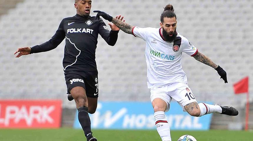 Fatih Karagümrük - Altay maçında çıt çıkmadı