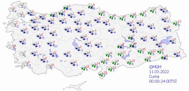 7 Mart 2022 Pazartesi hava nasıl olacak?