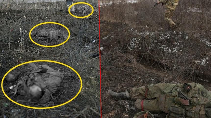 Ölen Rus askerlerinin fotoğraflarını paylaştılar! Rusya’dan korkunç iddia…