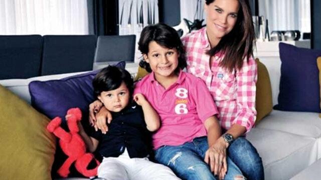 Ebru Şallı'nın oğlu Beren 18 yaşına girdi! Kaslı vücudu hayran bıraktı