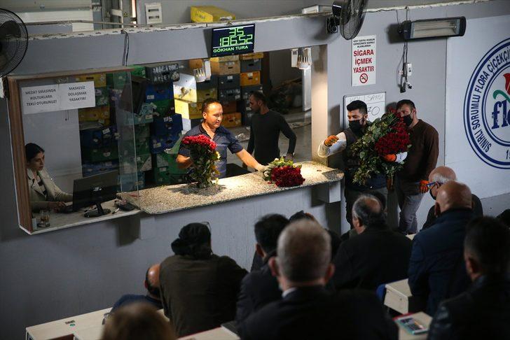 Çiçek mezatlarında "Dünya Kadınlar Günü" hareketliliği G4