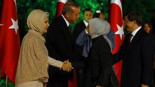 Köşk'te ilk resepsiyon