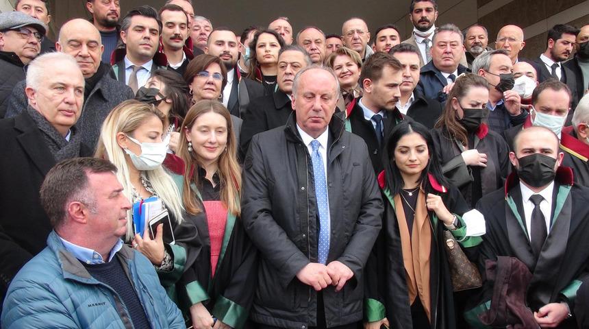 Muharrem İnce'ye 'Cumhurbaşkanına hakaret'ten 4 yıl 8 ay hapis istemi