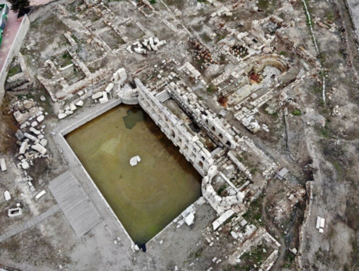 2 bin yıllık tarihi Roma Hamamı’nın suyu çekildi! Görenler inanamadı G1