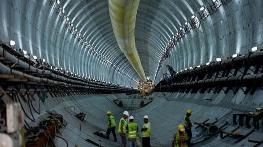 Avrasya Tüneli'nin 850 metresi delindi