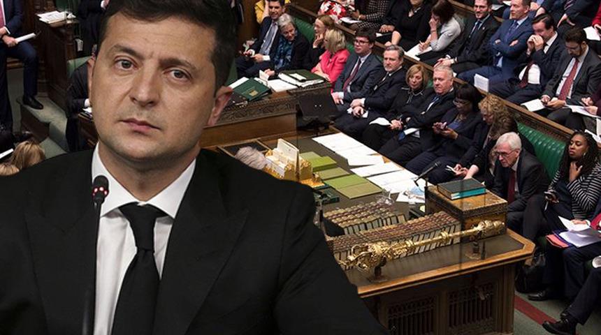O konuşmaya hazırlanıyorlar! Resmi işler askıya alınacak... Zelenskiy İngiltere parlamentosuna hitap edecek