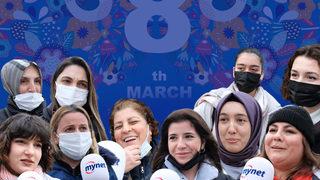 8 Mart Dünya Kadınlar Günü'nde 10 kadına sorduk: Mutlu  musunuz? (MYNET  TV-Özel)