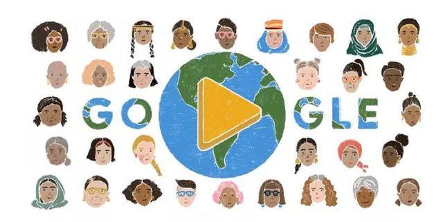 Kadınlar Günü 2022 Google'da doodle oldu! 