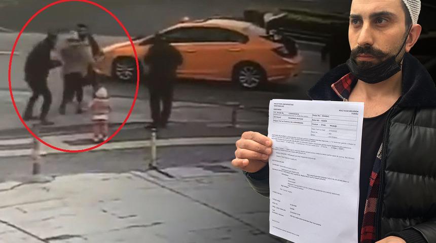 Taksici dehşeti kamerada! '150 lira kusma parası istedi'
