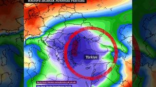 Son dakika: Dünya ısı haritası yayınlandı! Türkiye’ye kutup soğuğu geliyor…