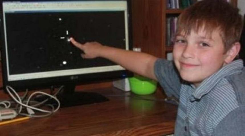 10 yaşında s&uuml;pernova keşfetti 