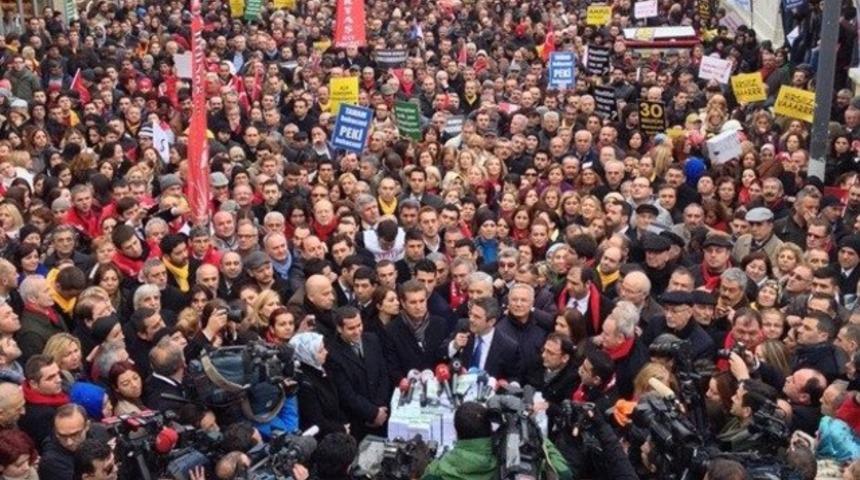 CHP'liler Taksim'de