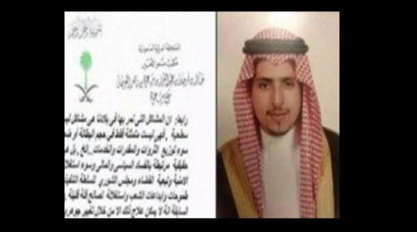 Suudi prens muhaliflere katıldı