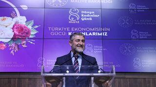 Bakan Nebati 8 Mart Dünya Kadınlar Günü etkinliğinde konuştu