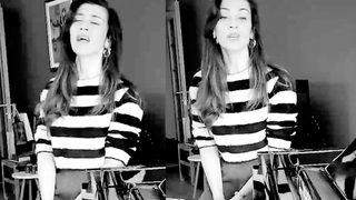 Gökçe Bahadır eşi Emir Ersoy'la birlikte söyledi! Hayran bıraktı