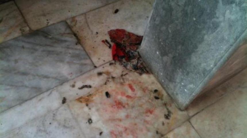 Edirne'de T&uuml;rk bayrağını yaktılar