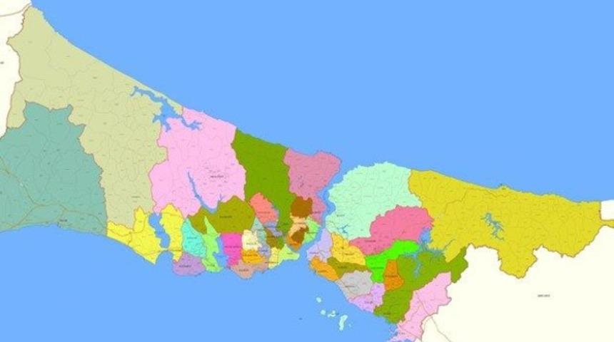 İstanbul'da sınırlar yeniden belirleniyor