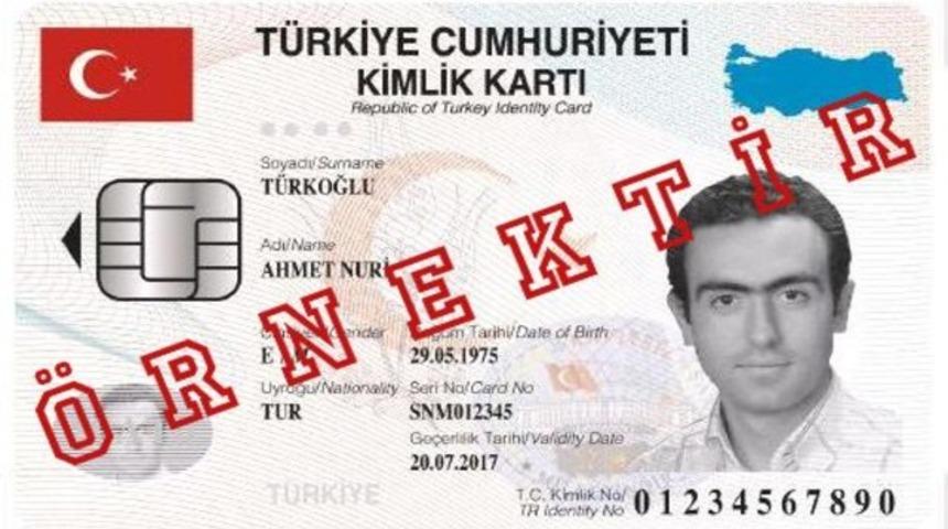 Türkiye Cumhuriyeti Kimlik Kartları yolda