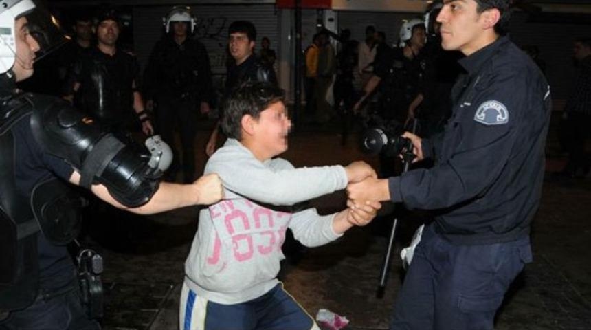 O çocuk hırsızlık iddiasıyla yakalandı