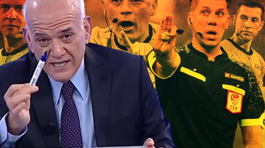 Son dakika: Ahmet Çakar'dan hakemler hakkında olay yorum! ''Terör örgütü mü...?''