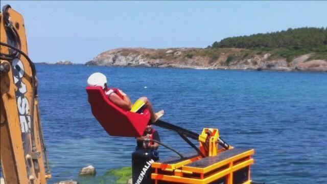 Plajlarda ‘mancinix’ çılgınlığı