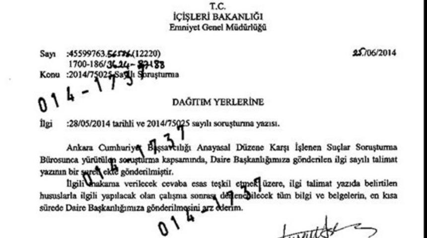 İşte cemaate operasyonun talimatı