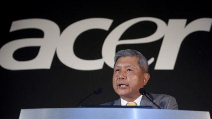 Acer'ın CEO'su istifa etti