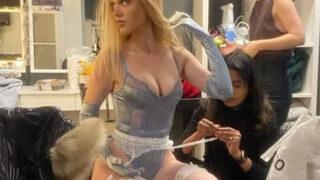 Serel Yereli jartiyerli pozlarına dair açıklama yaparken ağzını bozdu