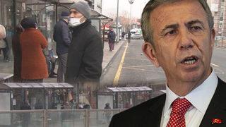Ankara'da özel halk otobüsü ve minibüsçü esnafı kontak kapattı! Mansur Yavaş'tan açıklama