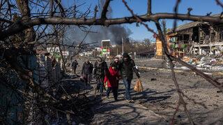 Sayı akılalmaz boyutlara ulaştı! Ukrayna'nın başkenti Kiev'i hızla terk ediyorlar