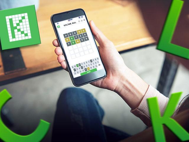 Her gün yeni bir kelime, yeni bir eğlence… Kelime Bul oyunu Mynet'te!