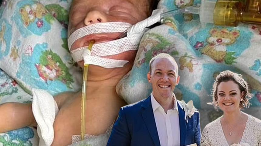 Savaşta barış çiçeği! Sonunda savaştan iki gün önce doğan kızlarına kavuştular