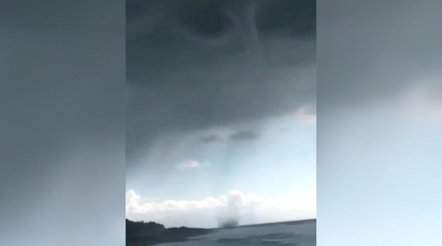 Hatay'da korkutan hortum